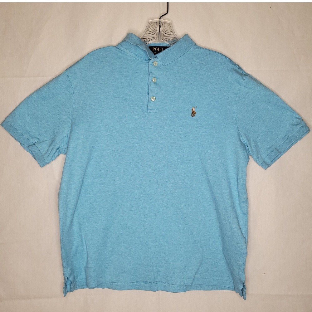Polo Ralph Lauren Classic Fit ~ Sky‎ Blue Short Sleeve Polo Shirt